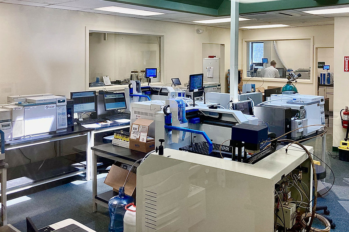 The new, expanded Organics Lab in York’s Stratford facility